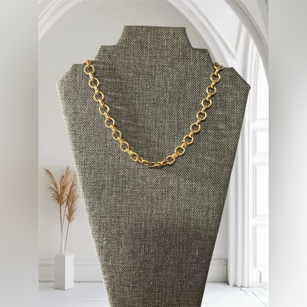 And Now This 18K Gold Plated Chain Necklace 16+2 extender
